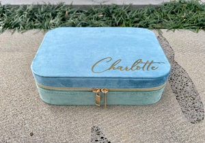 Velvet Jewellery Box