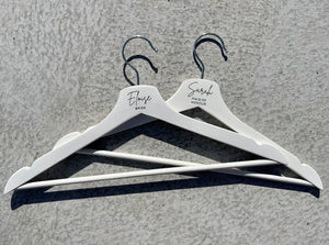 Personalised coat hanger
