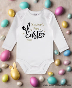 First Easter baby onesie