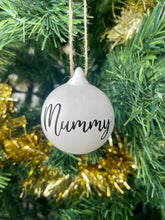 Load image into Gallery viewer, Ceramic personalised bauble
