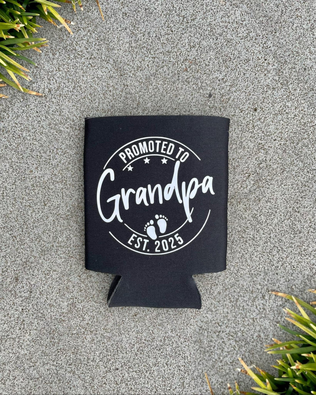 Promoted to - baby announcement stubby holder