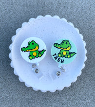 Load image into Gallery viewer, Crocodile Badge Reel
