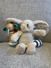 Load image into Gallery viewer, Personalised plush bunny teddy
