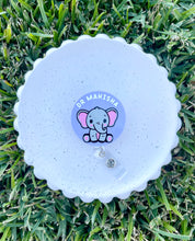Load image into Gallery viewer, Elephant Badge Reel
