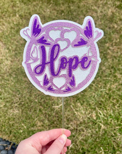 Butterfly Cake Topper Personalised