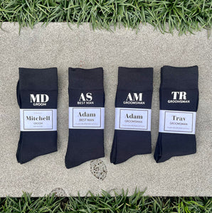 Wedding socks - bridal party