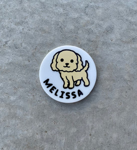 Dog Badge Reel - Cavoodle