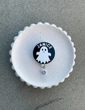 Load image into Gallery viewer, Halloween Ghost Badge Reel
