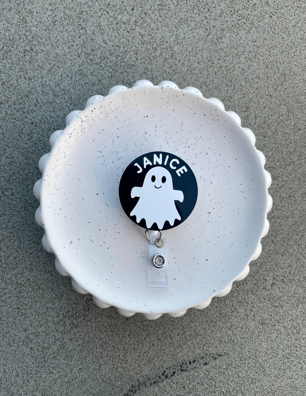 Halloween Ghost Badge Reel