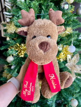 Load image into Gallery viewer, First Christmas plush Reindeer
