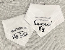 Load image into Gallery viewer, Dog bandana - baby announcement
