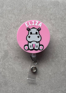 Hippo Badge Reel