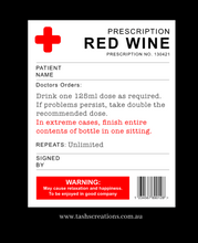 Load image into Gallery viewer, Wine label - prescription
