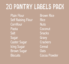 Load image into Gallery viewer, Pre-Selected 20 Pantry Labels
