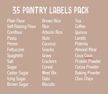 Load image into Gallery viewer, Pre-Selected 35 Pantry Labels
