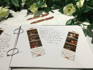 Engagement Guest Book - Modern Design