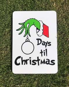 Christmas Countdown with the Grinch