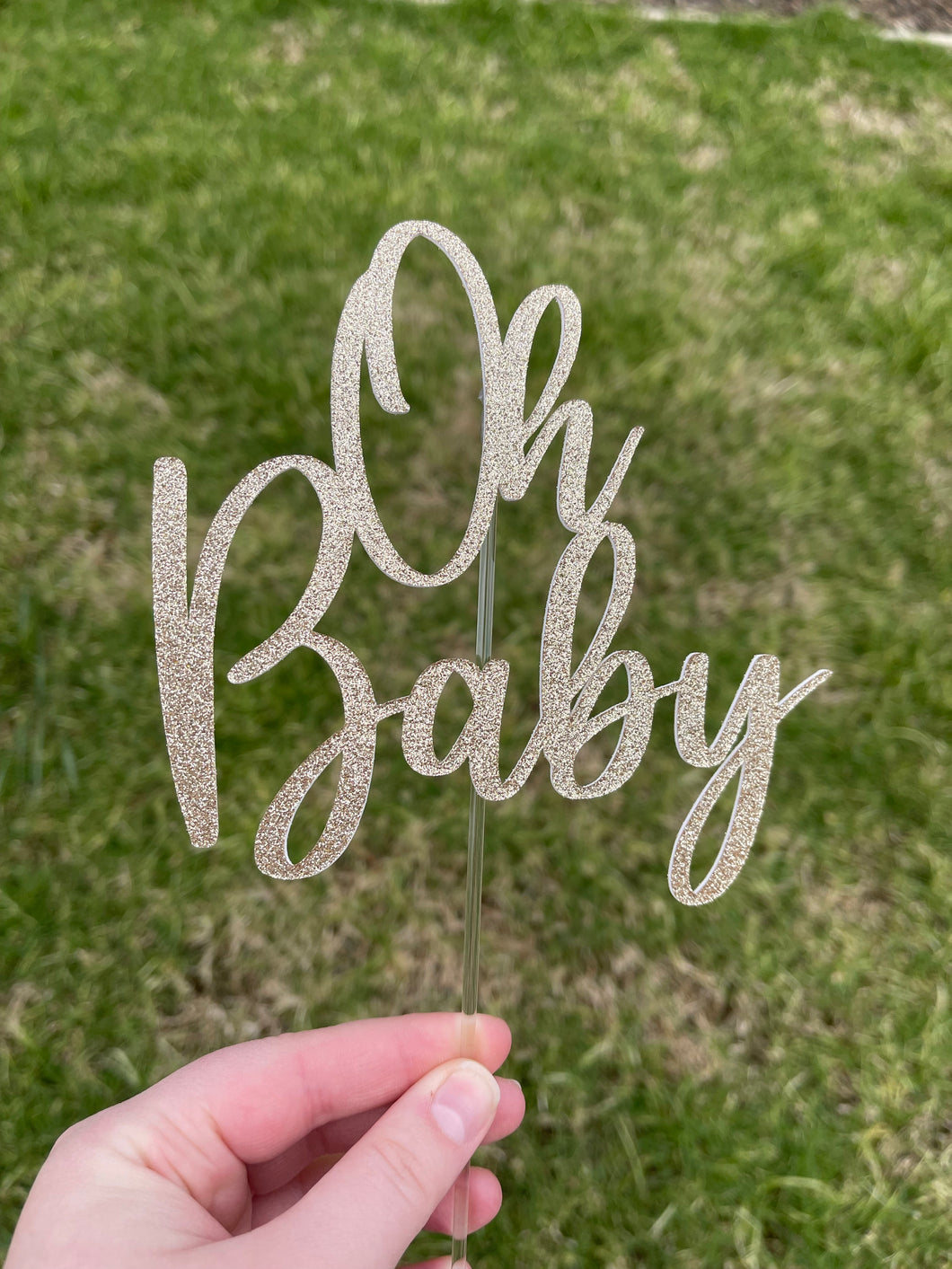 Oh baby Cake Topper