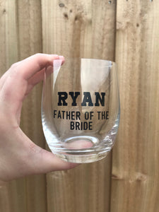 Wedding Party glasses