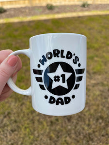 Worlds #1 dad Mug